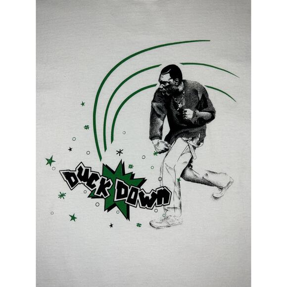 VTG 90s KRS-1 Boogie Down Production Duck Down Records Shirt Hip Hop Rap Size XL - Picture 14 of 16